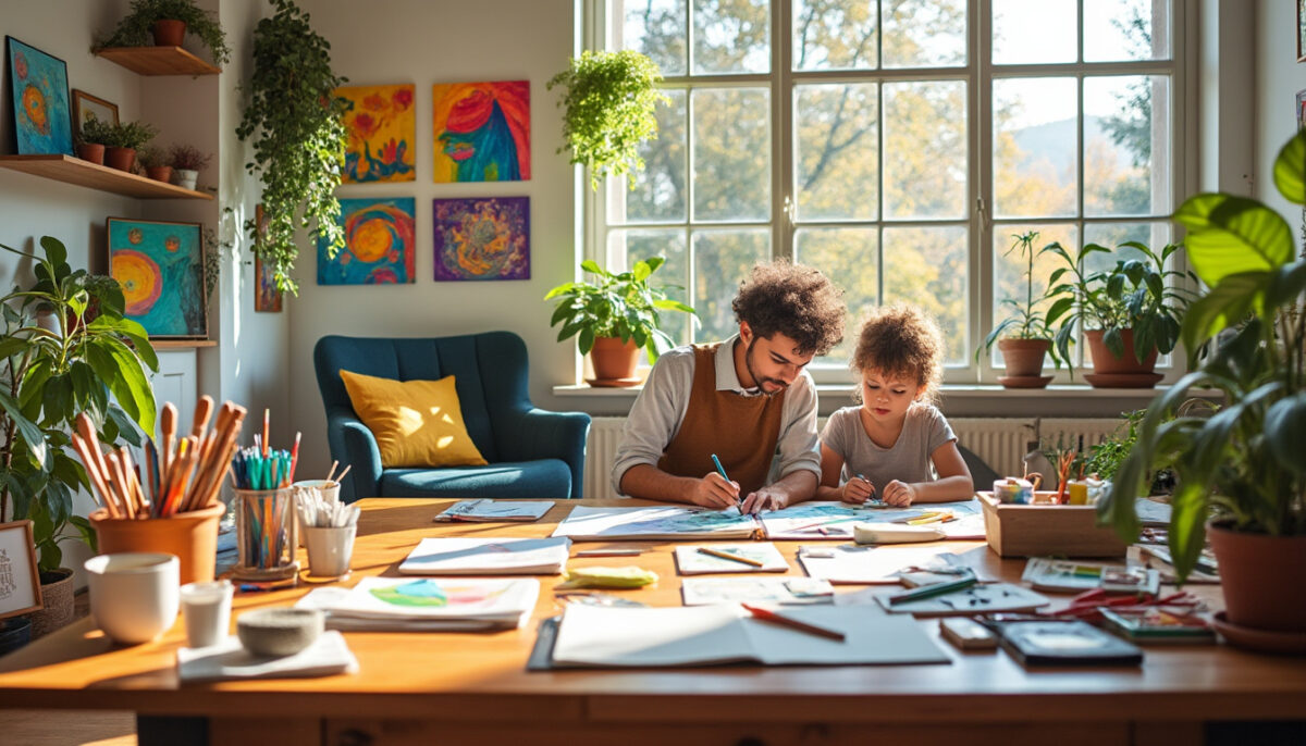 découvrez des astuces simples et efficaces pour stimuler la créativité de toute la famille à la maison et créer un environnement propice à l’imagination au quotidien.