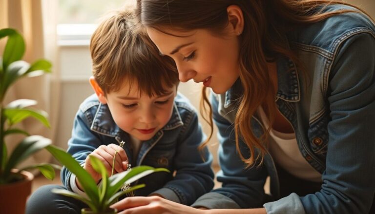 découvrez comment l'exemple parental façonne la capacité de votre fils à aimer et à construire des relations authentiques.