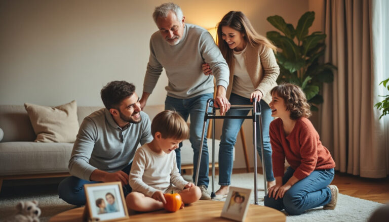 découvrez des conseils pratiques pour équilibrer le soutien à vos parents tout en restant présent pour vos enfants, et préserver l'harmonie familiale.